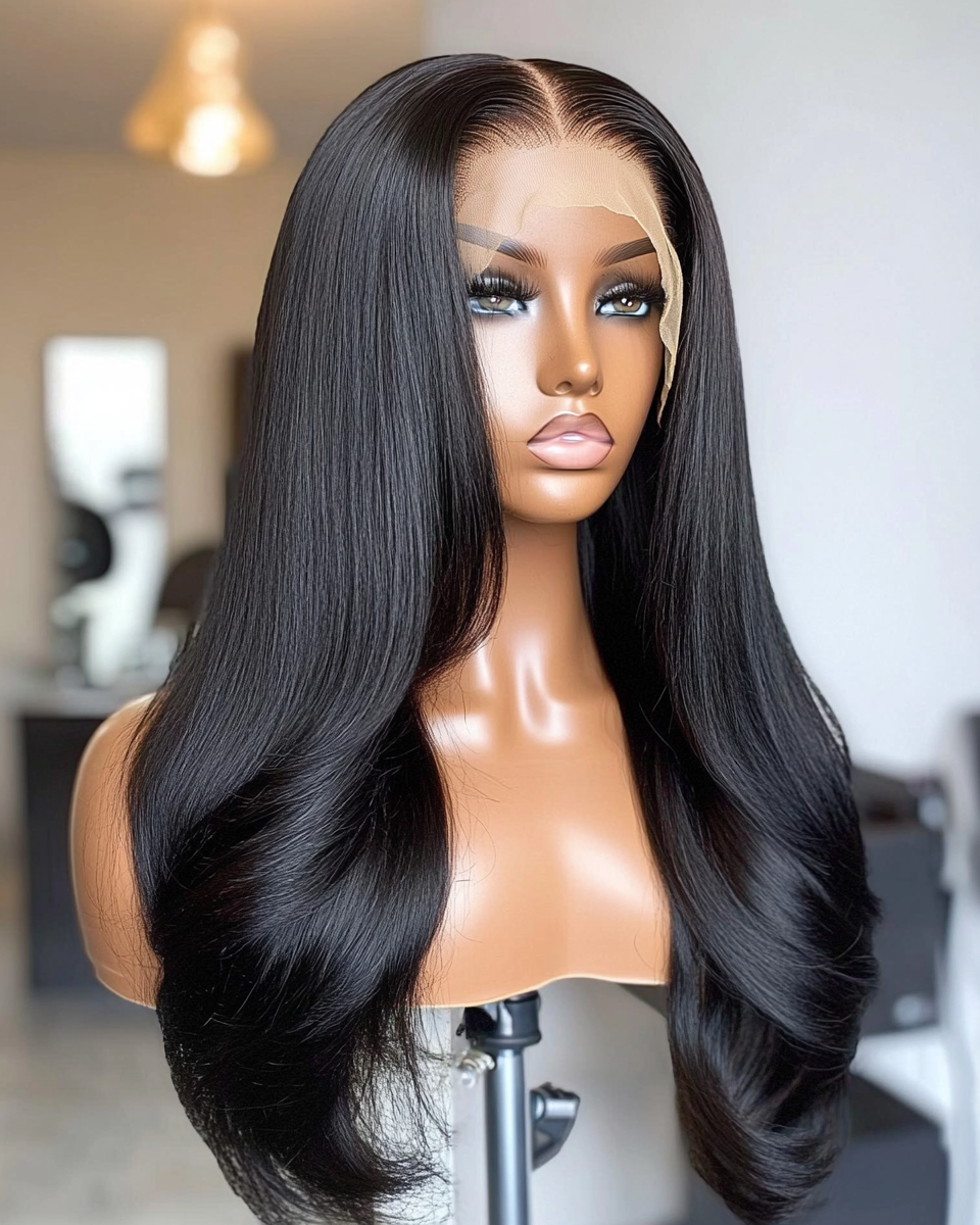 Full Frontal Wigs 180% Density ( 13 x6 HD  Lace)