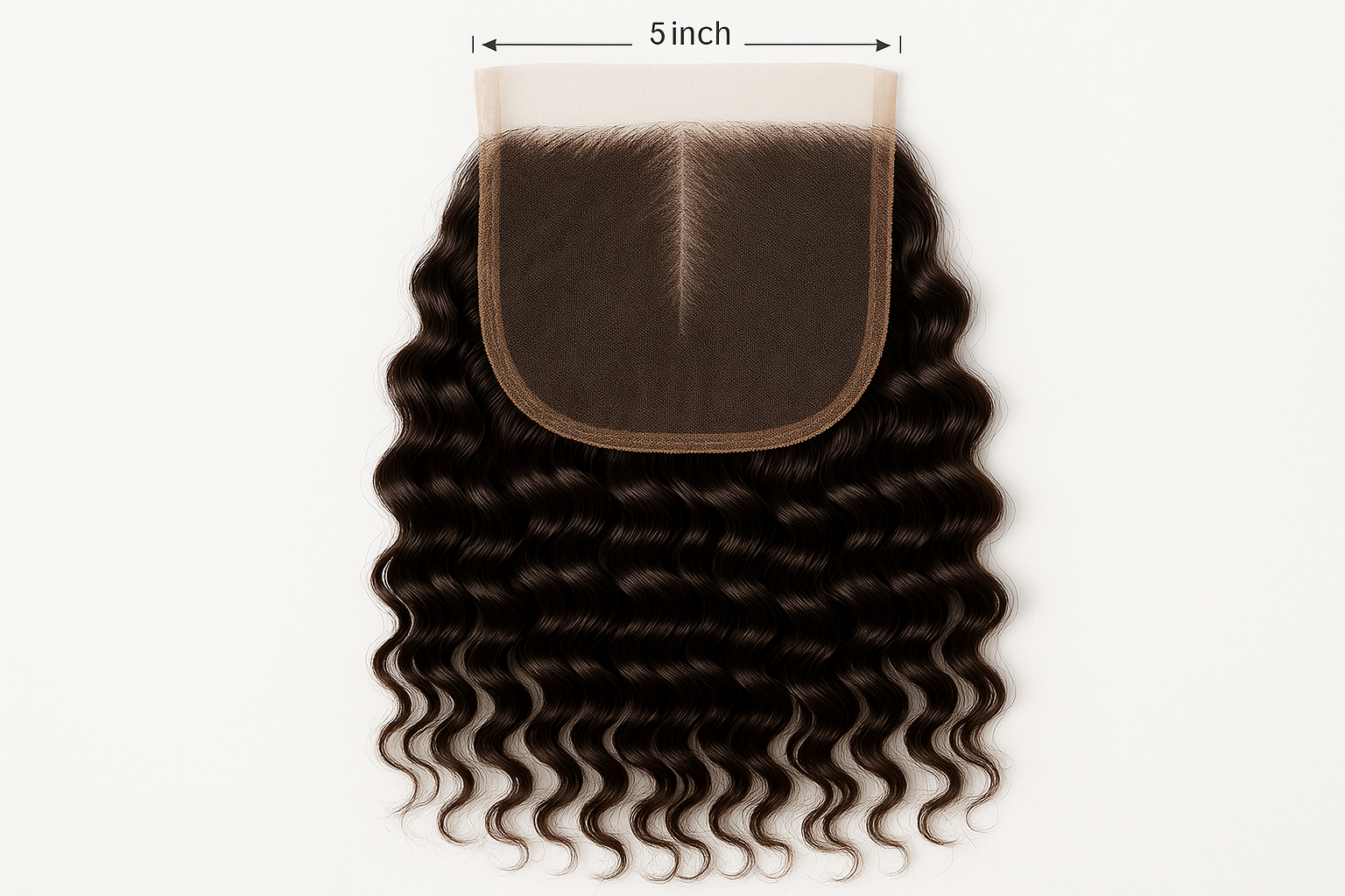 deep wave 5x5 closure