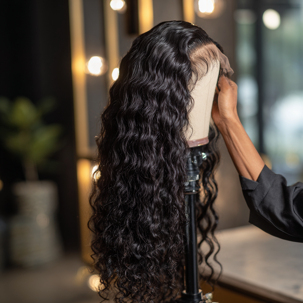 Full Frontal Wigs 180% Density (13 x 4 Transparent Lace)